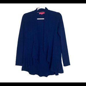 Lilly Pulitzer Marette Royal Blue Cashmere Cardigan